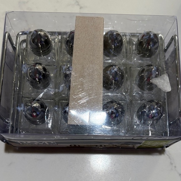 RSVP Other - RSVP Silver Square -Shaped Shakers Set